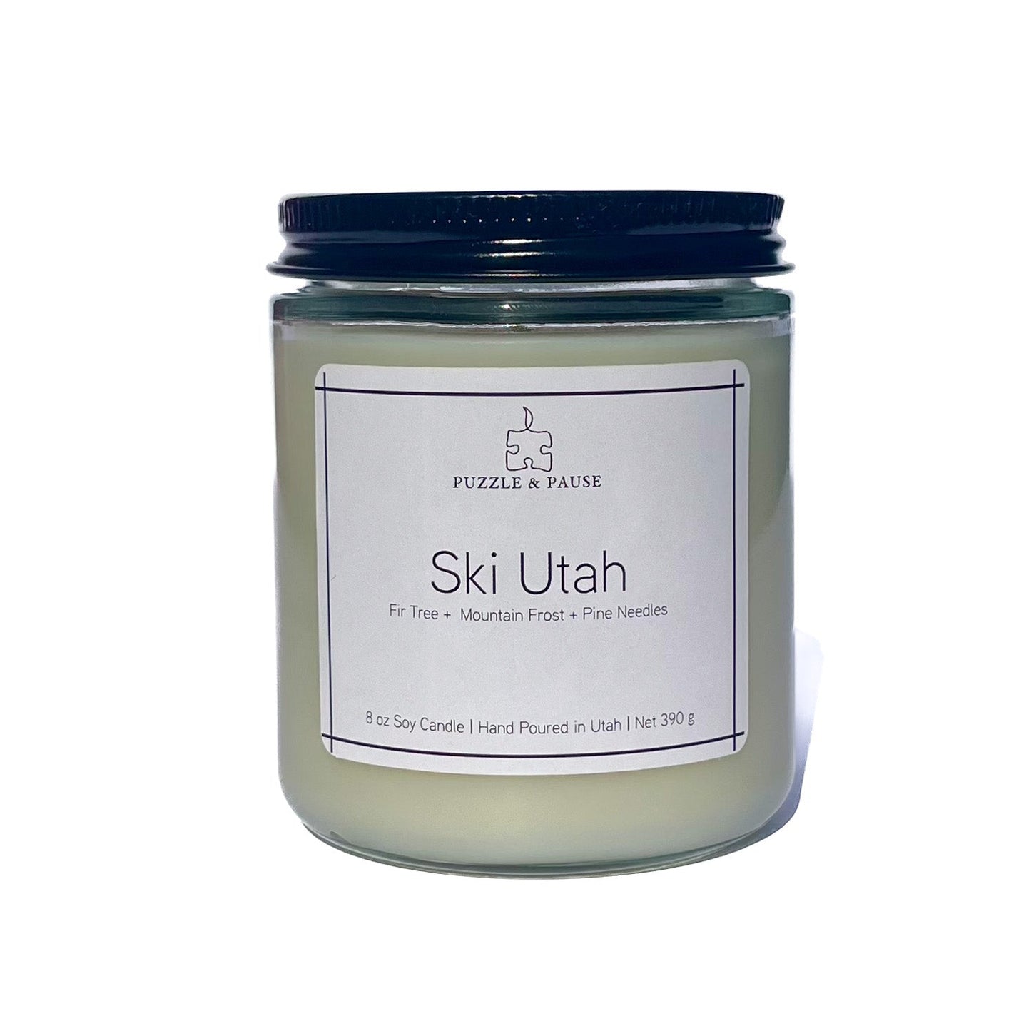 Ski Utah 1000 Pc Puzzle & Candle Box