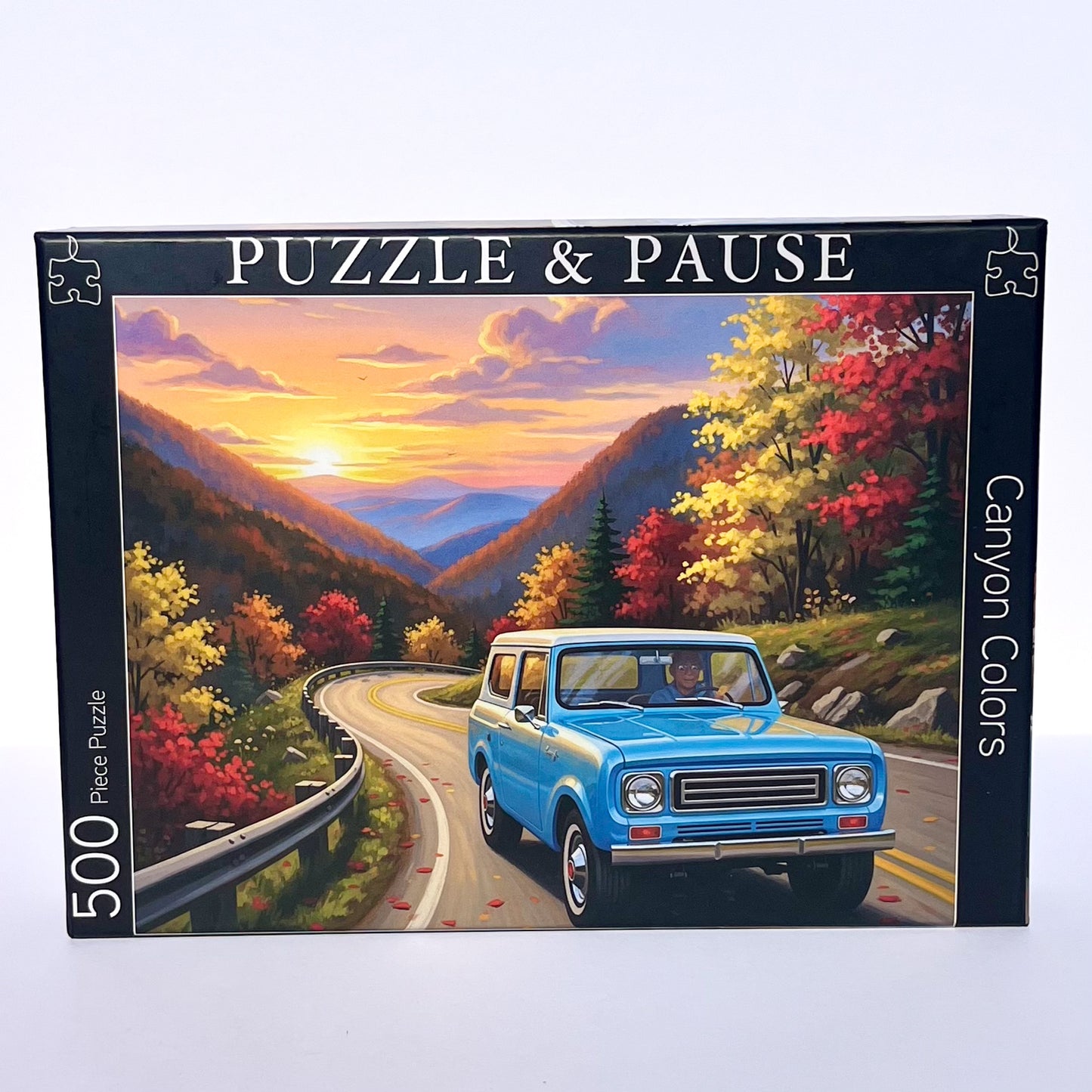 Canyon Colors 500 Pc Puzzle & Candle Box