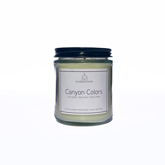 Canyon Colors 500 Pc Puzzle & Candle Box