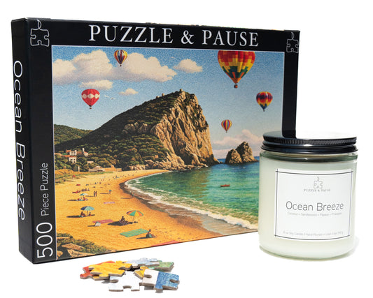 Puzzle & Candle Box