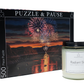 Radiant Sky 500 Pc Puzzle & Candle Box